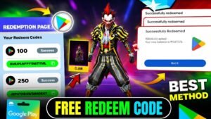 FREE REDEEM CODES INSTANT